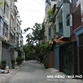 Cho thuê nhà 1 trệt 2 lầu hẻm ô tô rộng 7m đường Trương Công Định, phường 3
