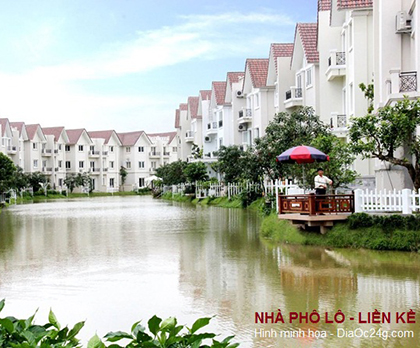 Nhà phân lô ô tô đỗ cửa vào nhà 60m, 4 tầng MT 5m giá 9 tỷ KĐT Tây Nam Linh Đàm, Hoàng Mai