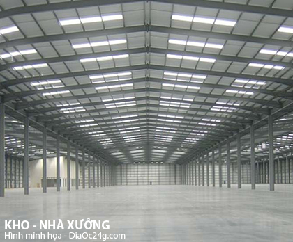 Cho thuê nhà xưởng 6336m2 trong KCN Vinatex, Nhơn Trạch, Đồng Nai