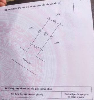 Đất Đồng Tân Ứng Hòa, DT54m2, MT4.5m, nở hậu, ô tô KD, 2.95 tỷ