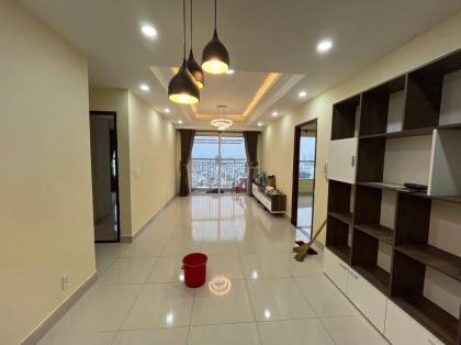 Cho thuê CHCC Lucky Place Q.6, 85m2, 2Pn, 2WC, trang bị sẵn máy lạnh