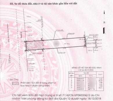 Nhà 4 TẦNG (5.5x35) Mặt Tiền Lê Văn Khương, Quận 12 (Ngay bến xe buýt Thới An)