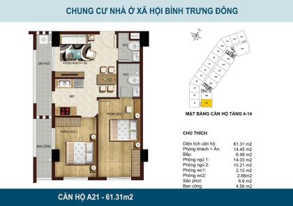 Kẹt tiền Bán lỗ căn hộ trung tâm Q2, Căn Góc 2PN 66m2. view hồ bơi