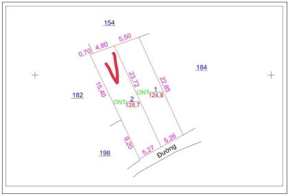 128.7m full thổ, Tân Tiến, Văn Giang, mt 5.2m, hậu 5.5m, ô tô vào, gần Vin, 1x tr/m