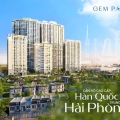 Nhận booking quỹ căn đẹp dự án Gem Park tại trung tâm Hải Phòng với chỉ 39 triệu/m2 ( chưa VAT) .