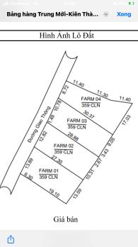 CHỈ 6XX TRIỆU SỞ HỮU 359m2 ĐẤT Kiên Thành - LÃI KÉP- DÒNG TIỀN ỔN ĐỊNH 26%-55%/NĂM