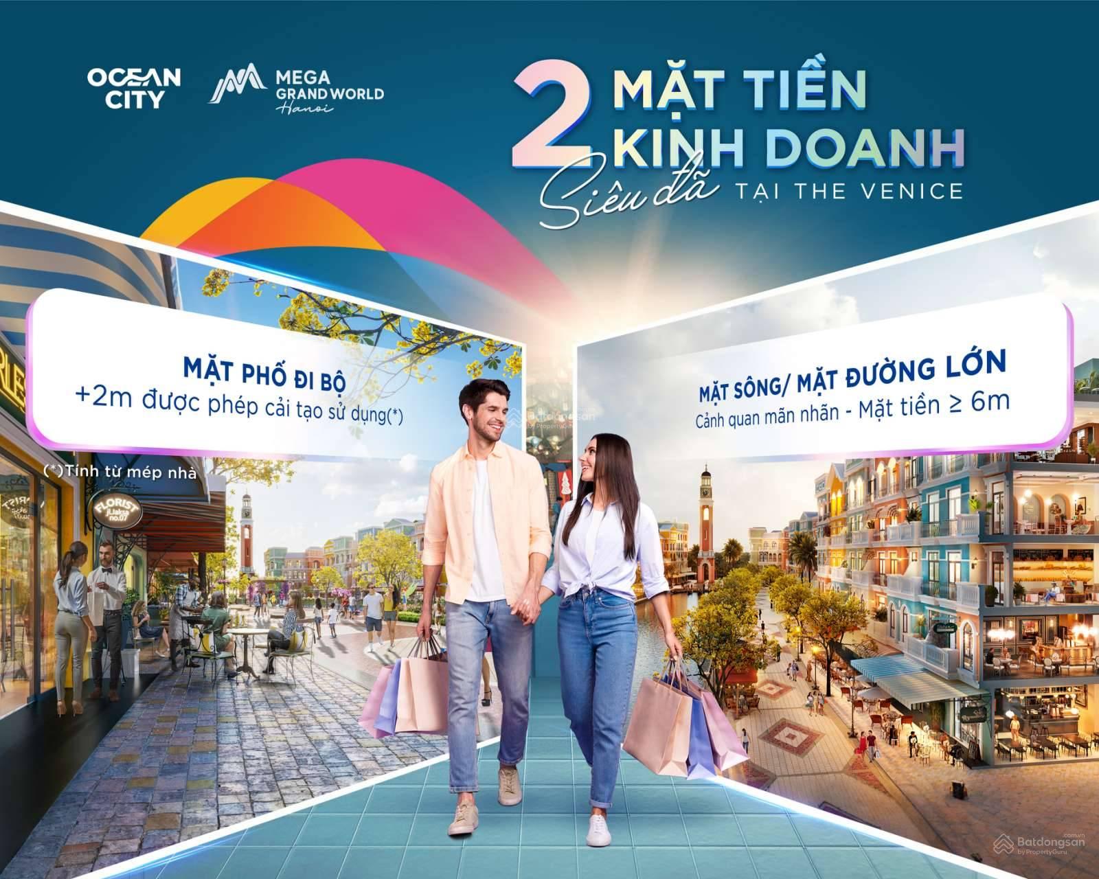 Miễn phí thuê 2 năm đầu căn shop Mega Grand World Hà Nội 0969568293