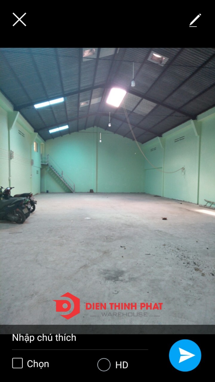 Còn trống nhiều  kho xưởng  cho thuê:(1.200m2;1.400m2,1.600m2;2.000m2)Vỉnh Lộc, Võ Văn Vân,Kênh Trung  ương