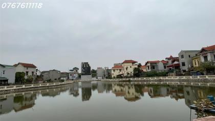 Hiếm,Bán đất đông dư Gia Lâm,ô tô tránh,vỉa hè 3m,view hồ sinh thái,100m,MT6m,5 tỷ