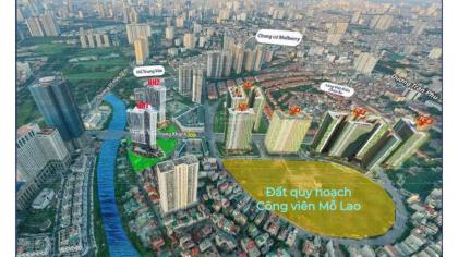 Bán Căn hộ CC tháp đôi Kepler Land, diện tích 45.6m2, đường Vũ Trọng Khánh, Mỗ Lao, Hà Đông,