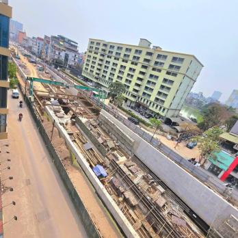 Bán nhà MP Kim Đồng 113m/ 6T Thang máy 48 Tỷ - 2 Mặt tiền,Tương Lai Giá  trị x2