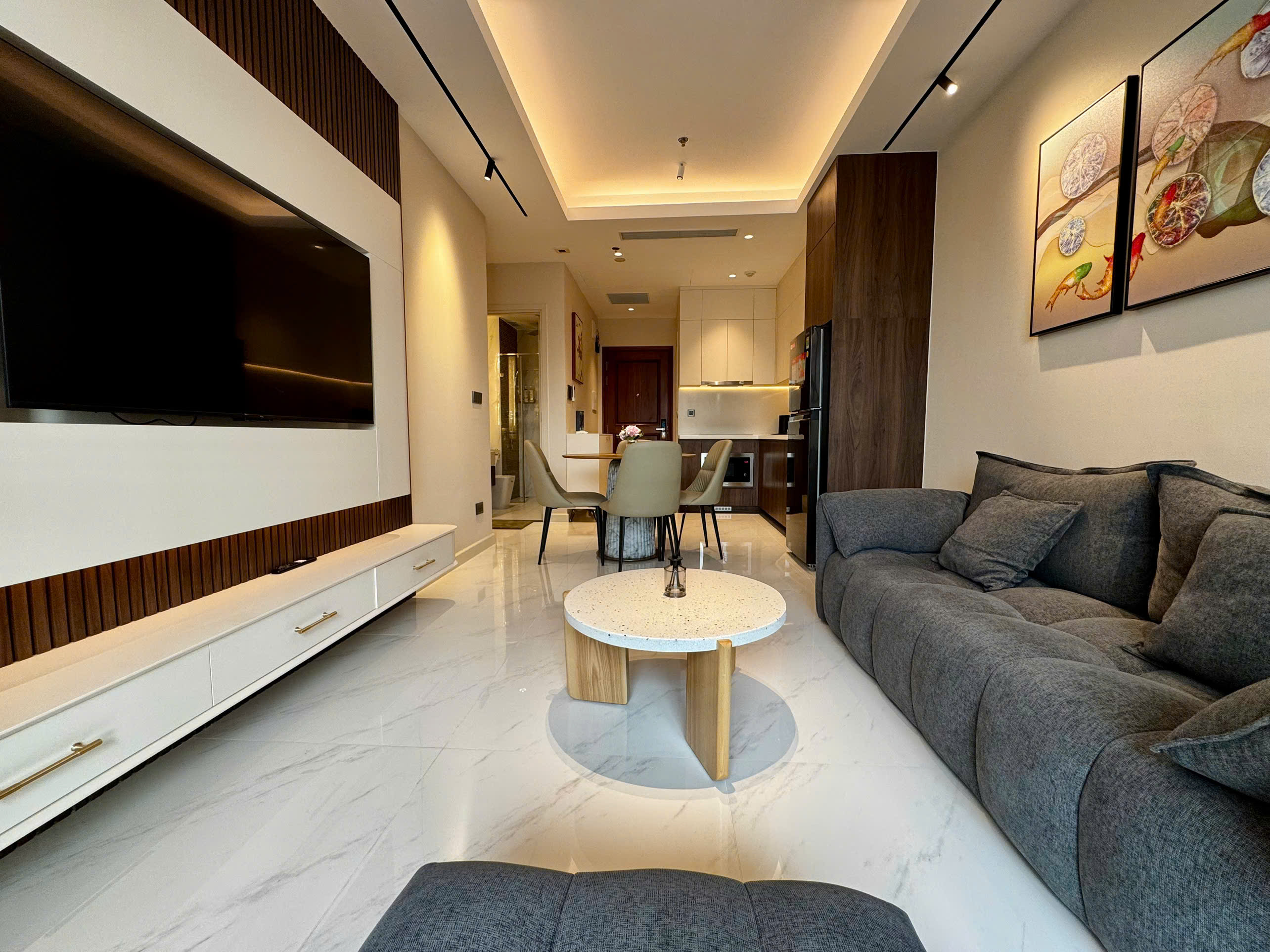 CHÍNH CHỦ CHO THUÊ CĂN HỘ MADISON, 15 THI SÁCH, P.BẾN NGHÉ, QUẬN 1 : -	Diện tích 88m2, 2PN, 2WC, đầy đủ nội thất