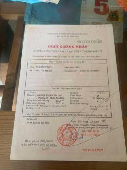 BÁN NHÀ 2 TẦNG, 61M2, NGÕ NGUYỄN QUÝ ANH, TÂN SƠN NHÌ, TÂN PHÚ, GIÁ 5.8 TỶ - SỔ HỒNG CHÍNH CHỦ