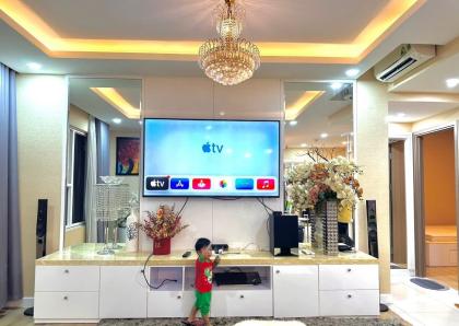 Cho thuê Căn hộ cao cấp Galaxy 9 Quận 4 - Diện tích gần 100m2. Để lại full nội thất, chỉ cần xách vali vào ở.  -Nội thất