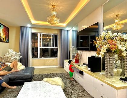 Cho thuê Căn hộ cao cấp Galaxy 9 Quận 4 - Diện tích gần 100m2. Để lại full nội thất, chỉ cần xách vali vào ở.  -Nội thất