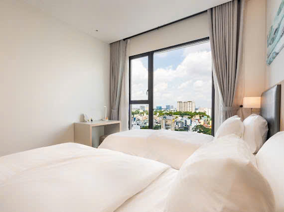 CHO THUÊ GẤP CĂN HỘ  FULL NỘI THẤT CAO CẤP TẠI ZENITY QUẬN 1 ĐƯỜNG VÕ VĂN KIỆT, QUẬN 1:  GIÁ CHỈ 37 TRIỆU