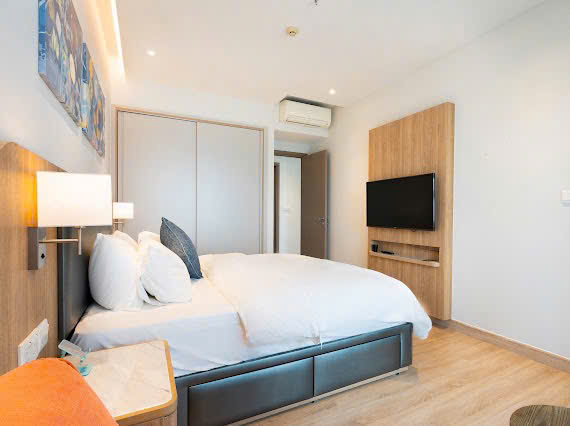 CHO THUÊ GẤP CĂN HỘ  FULL NỘI THẤT CAO CẤP TẠI ZENITY QUẬN 1 ĐƯỜNG VÕ VĂN KIỆT, QUẬN 1:  GIÁ CHỈ 37 TRIỆU