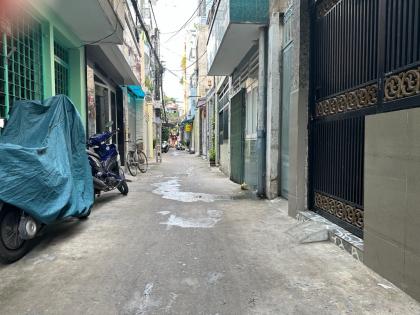 BÁN GẤP NHÀ 4 TẦNG, 4PN, HẺM XE HƠI ÂU DƯƠNG LÂN, QUẬN 8, 6,8 TỈ
