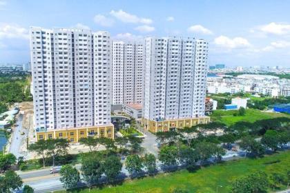 Bán CC HQC Plaza, Nguyễn Văn Linh, 1,1 tỷ, 55m2, 2PN, giá ưu đãi, tầng mát căn góc lộng gió bao đẹp