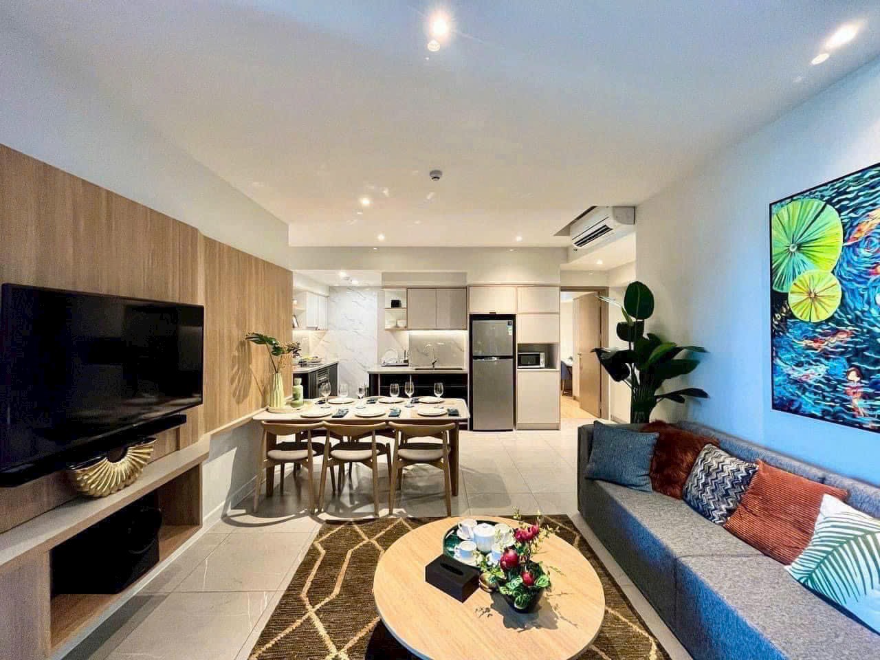 Căn hộ ZENITY, 608 Võ Văn Kiệt, P.Cầu Kho, Quận 1 : -	117m2, 3PN, 2WC, Full nội thất cao cấp xịn sò vào ở hoặc khai thác