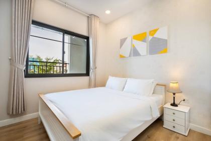 Cho thuê căn hộ 2pn, 2wc lớn diện tích 80m2 ở Icon 56 Bến Vân Đồn, Q.4.  - Khoá từ - Tủ lạnh dung tích lớn 340L - Giường