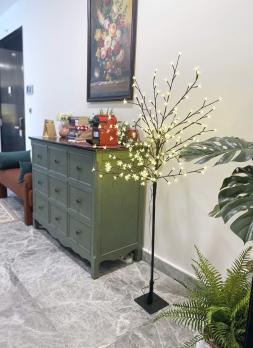Cho thuê 04 căn hộ D1 Mension tại Võ Văn Kiệt, Phường Cầu Kho, Quận 1 :  + Căn 1 : 2PN, 2WC Full nội thất đẹp.