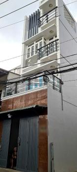 NHÀ MẶT TIỀN HUỲNH THỊ HAI TÂN CHÁNH HIỆP, Q.12 GIÁ CHỈ 5,5 TỶ – 1 TRỆT 3 LẦU