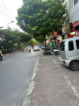 Bán Nhà Mặt Phố 195m3T 8m Vỉa Hè Tặng Nhà VIEW Vườn Hoa 24,5 Tỷ Kim Giang.