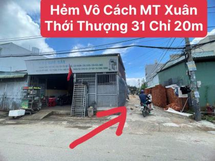 Đất đẹp (12x15.5), full thổ Cách MT Xuân Thới Thượng 31, Quận 12, Giá cực rẻ