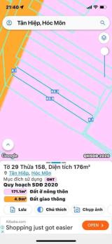 NHÀ MT ĐỖ VĂN DẬY – GẦN CHỢ HÓC MÔN – DT 10x43m – 2SHR – GIÁ CHỈ 21 TỶ