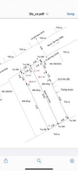 ĐẤT THẠNH LỘC 40 – NGAY TRƯỜNG TRẦN CAO VÂN, Q12 – 89M² FULL THỔ