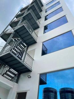 TÒA VĂN PHÒNG 8 TẦNG (8X25) THANG MÁY MẶT TIỀN TRẦN THỊ CỜ, Q.12