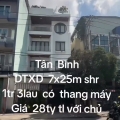 CHỦ NGỘP NGÂN HÀNG – BÁN GẤP NHÀ 1 TRỆT 3 LẦU CÓ THANG MÁY – TÂN BÌNH