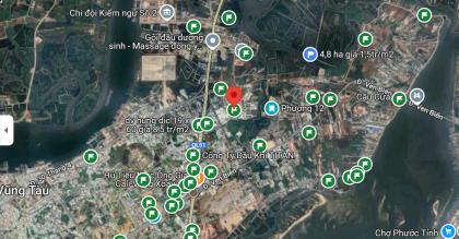 Cần bán lô đất đường nội bộ 15 Phước Thắng phường 12 thành phố vũng tàu hai mặt tiền