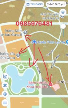 40m Cao Trung ngõ 3m kề đường DH06 xã Đức Giang, Hoài Đức.