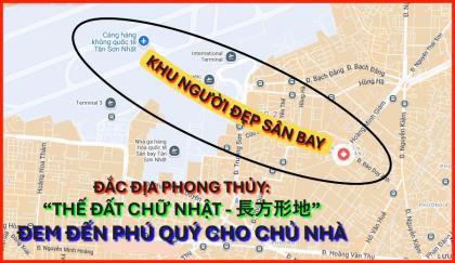 Bán nhà đất mặt tiền phường Đức Nhuận (Quận Phú Nhuận) TPHCM, giá rẻ,gân sân bay