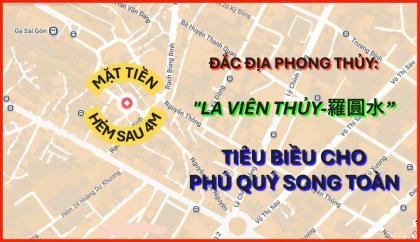 Bán nhà mặt tiền phường Nhiêu Lộc (Quận 3) TPHCM, giá rẻ, khu kinh doanh,gần nhà ga Sài Gòn