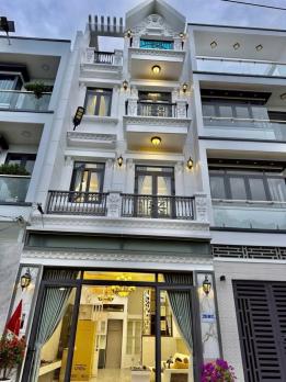 Nhà Đẹp Oto 8m Huỳnh Tấn Phát, Nhà Bè: 55m2, 4 Tầng, 4PN, Giá Chỉ 6.9 Tỷ,