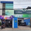 NHÀ MẶT TIỀN LÝ THƯỜNG KIỆT TT HÓC MÔN KHU NGÂN HÀNG CHỈ 12 TỶ