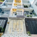 Bán nhà đẹp full nội thất, KDC đồng bộ, xe hơi vào tận nhà, chỉ 5 phút đến Quận 7