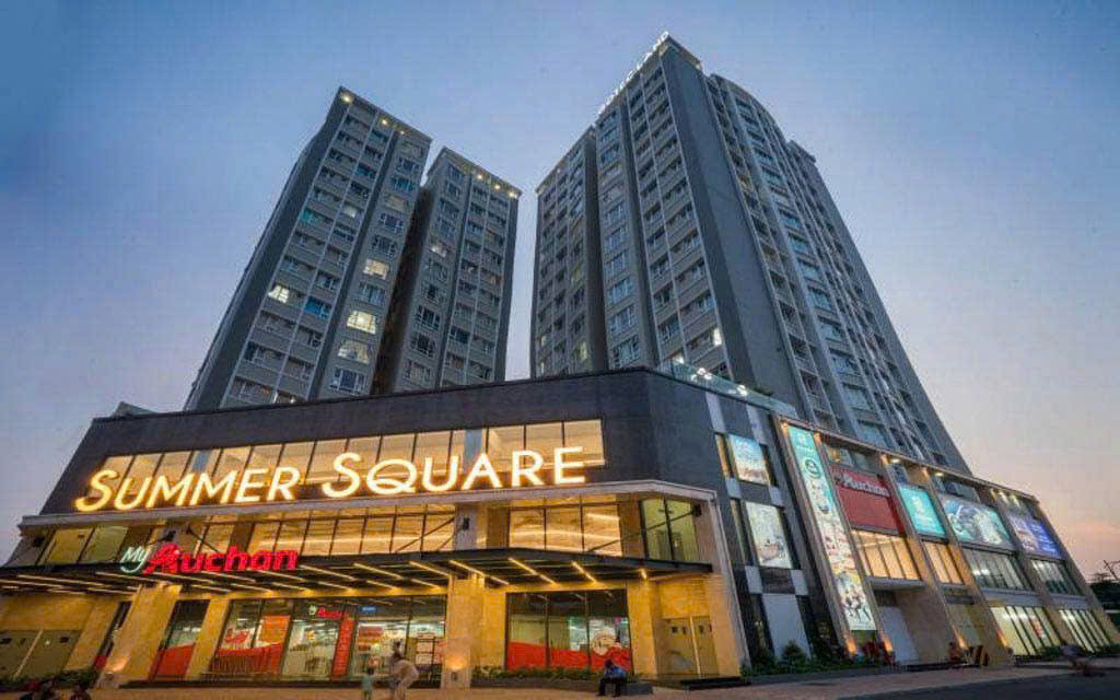 Chính chủ bán căn hộ Summer Square, 243 Tân Hoà Đông, P.14 Quận 6 : -	Diện tích 61m2, 2PN 2WC -	Tặng 1 số nội thất