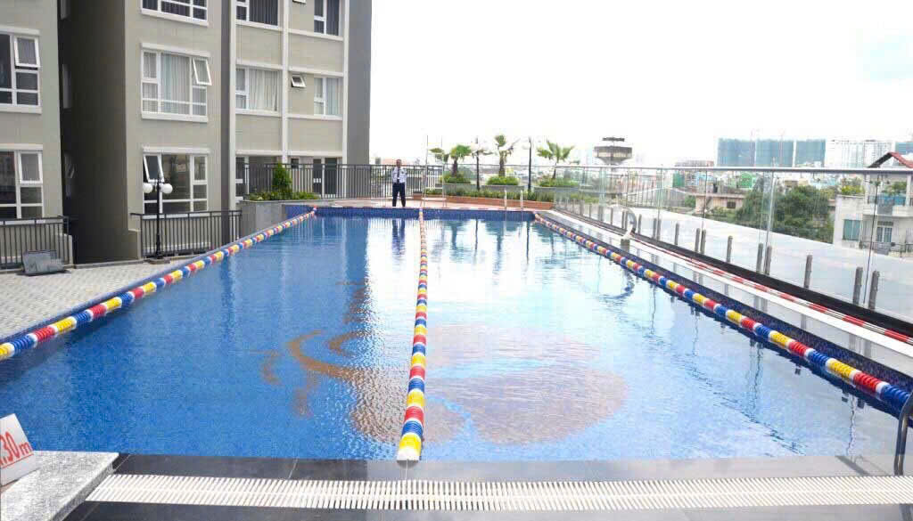 Chính chủ bán căn hộ Summer Square, 243 Tân Hoà Đông, P.14 Quận 6 : -	Diện tích 61m2, 2PN 2WC -	Tặng 1 số nội thất