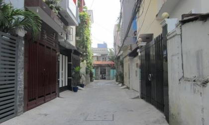 35M2 CMT8 HẺM THÔNG, 3 TẦNG, NỞ HẬU, 4ty5