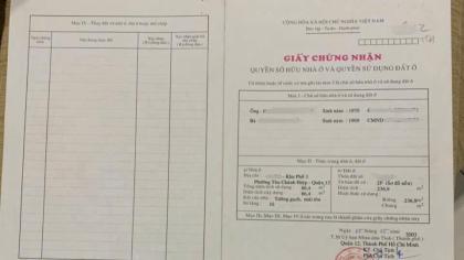MẶT TIỀN TÂN CHÁNH HIỆP Q12 – NGANG KHỦNG 9M – GẦN ĐH GTVT – GIÁ CHỈ 12,99 TỶ TL