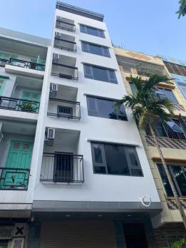 Cho thuê nhà sau Metro Hà Đông 50m x 7 tầng thông sàn thang máy 27tr 0903409888