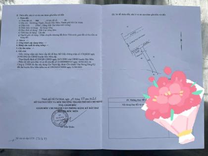 BÁN NHÀ MẶT TIỀN ĐẶNG PHÚC VỊNH – TUYẾN ĐƯỜNG ĐẸP NHẤT HÓC MÔN