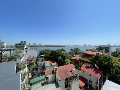 Bán Nhà Ô Tô Tránh Quận Tây Hồ 265m2-9T MT16m VIEW Hồ Dòng Tiền Khủng 86 Tỷ Trích Sài.