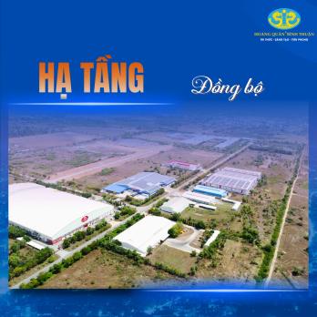 Cho thuê đất xây dựng nhà xưởng khu CN Hàm Kiệm 1, 10.000m2 giá thoả thuận, pháp lý rõ ràng