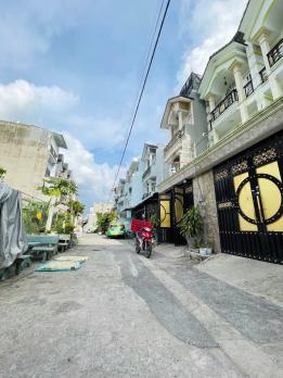 NHÀ 2 TẦNG GIÁ RẺ HẺM XE HƠI 7M – HUỲNH THỊ HAI, Q12