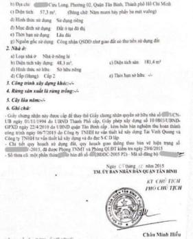 57M2 HXH CỬU LONG, 4 TẦNG, 4PN NHỈNh 8 TỶ